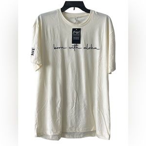 Born with Aloha Short Sleeve Tee - Hawaii Born Brand NWT